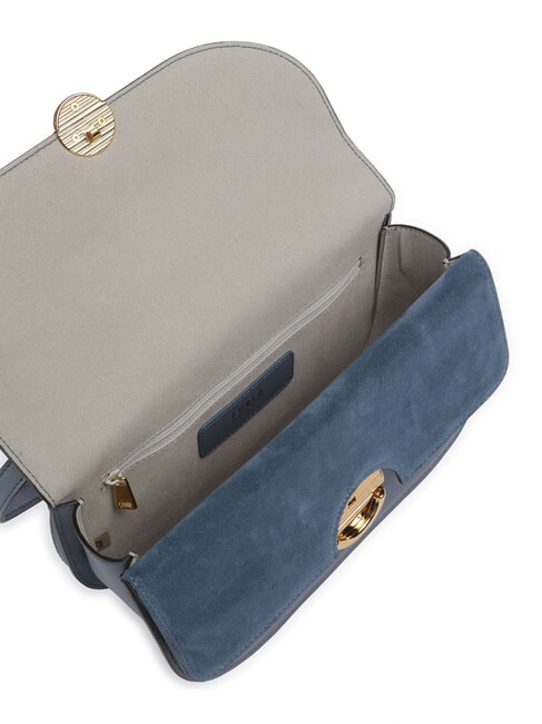CAMPIONARIO - SFERA  Mini shoulder bag, in leather denim - Women&rsquo;s Bags