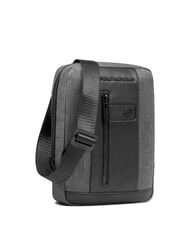 PIQUADRO BRIEF 2 Shoulder bag Grey - Over-the-shoulder Bags for Men - 2
