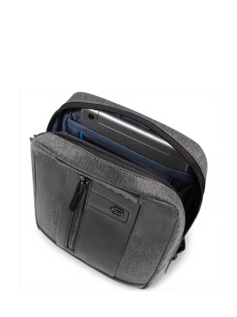 BRIEF 2 Shoulder bag Grey - Over-the-shoulder Bags for Men