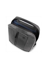 PIQUADRO BRIEF 2 Shoulder bag Grey - Over-the-shoulder Bags for Men - 4