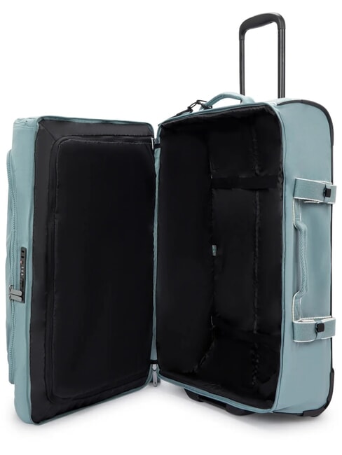 AVIANA M Medium size trolley relaxed grey - Semi-rigid Trolley Cases