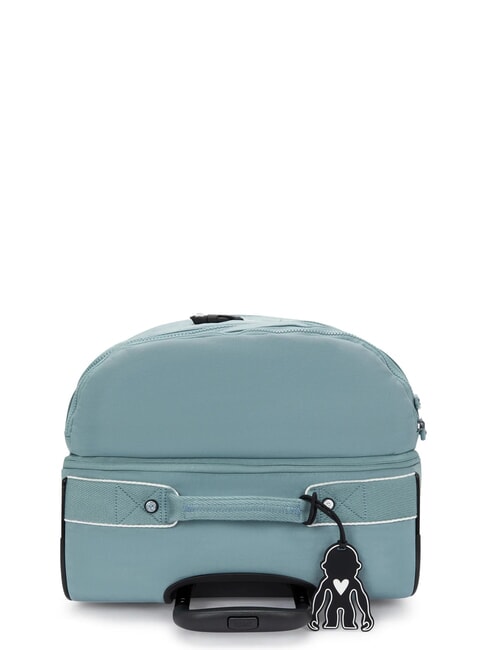 AVIANA M Medium size trolley relaxed grey - Semi-rigid Trolley Cases