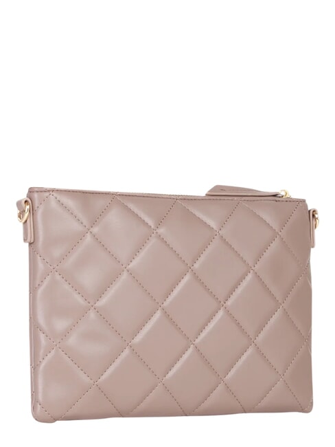 OCARINA Quilted clutch bag with shoulder strap taupe - Women&rsquo;s Bags