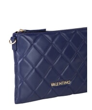 MARIO VALENTINO OCARINA Quilted clutch bag with shoulder strap blue - Women&rsquo;s Bags - 4