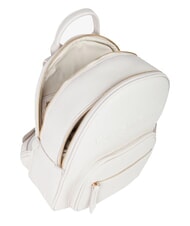 MARIO VALENTINO RISED RE Round backpack with pocket ecru - Women&rsquo;s Bags - 4