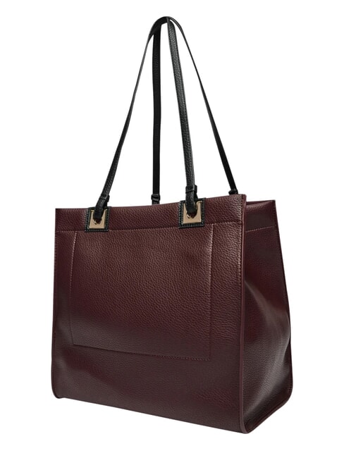 POST RE Shopping bag with clutch wine/black - Women&rsquo;s Bags