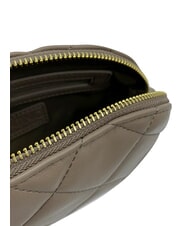 MARIO VALENTINO OCARINA Quilted beauty case taupe - Beauty Case - 4