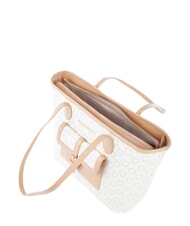 MARIO VALENTINO LIUTO Shopping bag with pocket ecru/multi - Women&rsquo;s Bags - 4