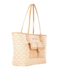 MARIO VALENTINO LIUTO Shopping bag with pocket beige/multicolor - Women&rsquo;s Bags - 3