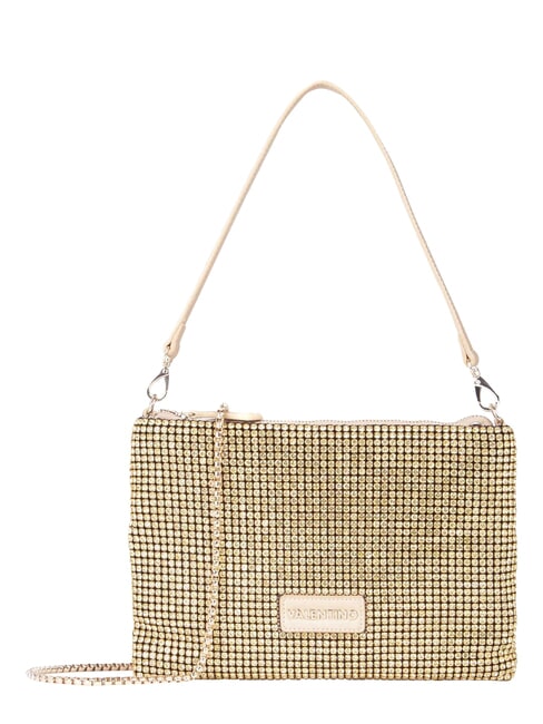 NABILAH Clutch bag with rhinestones and shoulder strap gold - Women&rsquo;s Bags