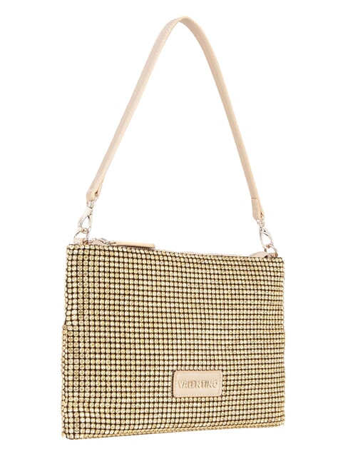 NABILAH Clutch bag with rhinestones and shoulder strap gold - Women&rsquo;s Bags