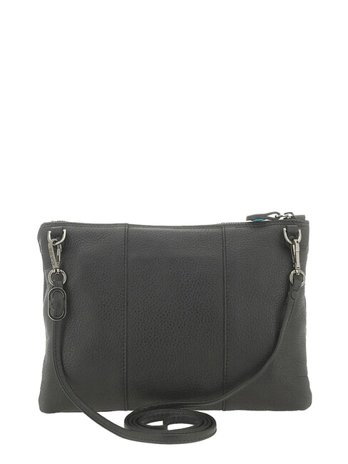 BEYONCE Medium leather clutch bag with shoulder strap lake - Women&rsquo;s Bags