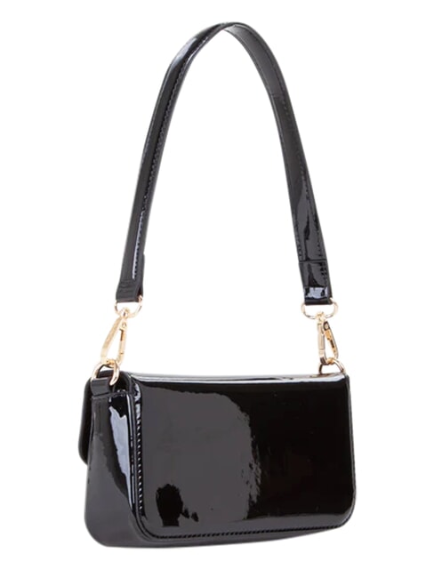 GERANIUM Mini shoulder bag, with flap black - Women&rsquo;s Bags