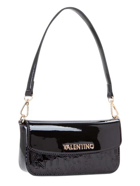 GERANIUM Mini shoulder bag, with flap black - Women&rsquo;s Bags