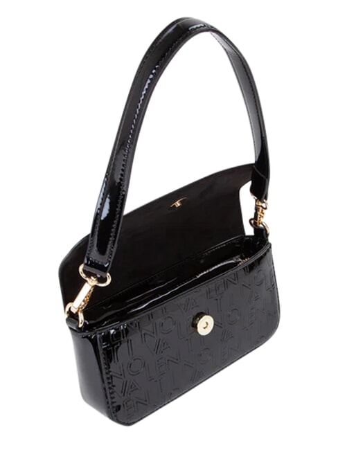 GERANIUM Mini shoulder bag, with flap black - Women&rsquo;s Bags