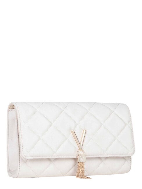 CHARLOTTE Clutch bag with chain shoulder strap ecru - Women&rsquo;s Bags