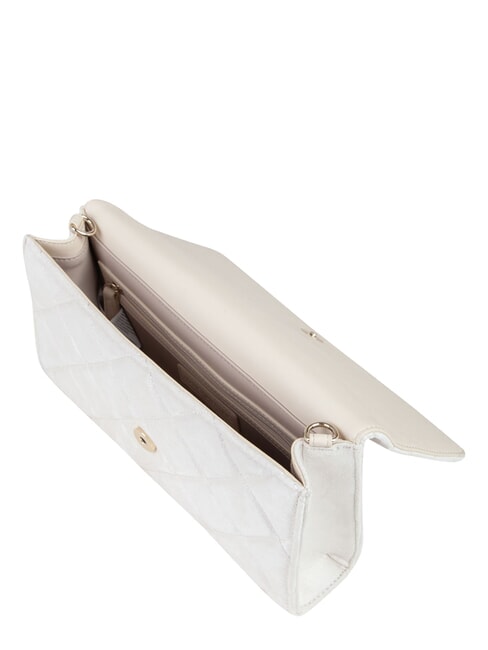 CHARLOTTE Clutch bag with chain shoulder strap ecru - Women&rsquo;s Bags