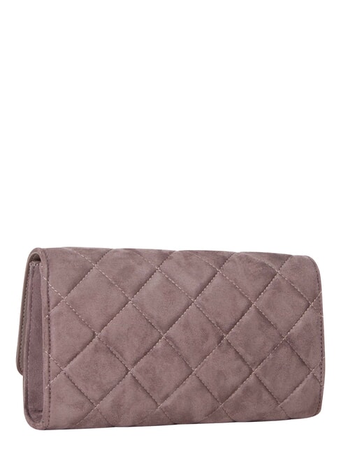 CHARLOTTE Clutch bag with chain shoulder strap taupe - Women&rsquo;s Bags