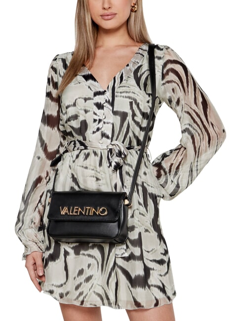 CAPRICE Mini shoulder bag, with flap black - Women&rsquo;s Bags