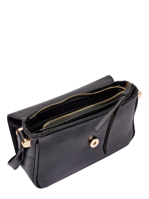 CAPRICE Mini shoulder bag, with flap black - Women&rsquo;s Bags