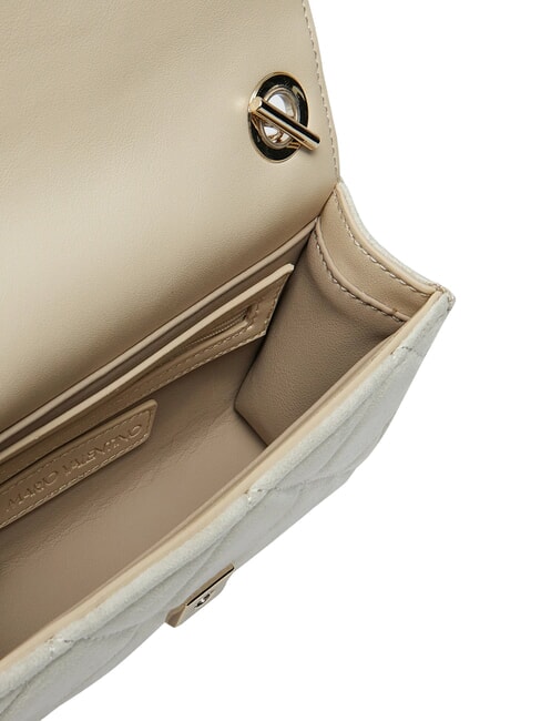 CHARLOTTE Mini shoulder bag, with flap ecru - Women&rsquo;s Bags