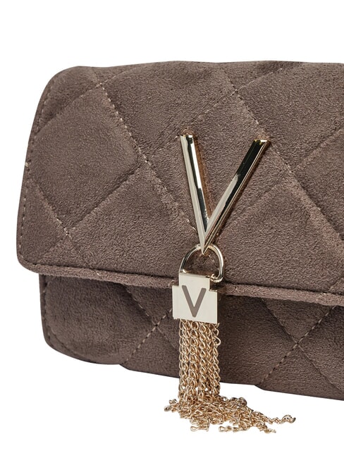 CHARLOTTE Mini shoulder bag, with flap taupe - Women&rsquo;s Bags