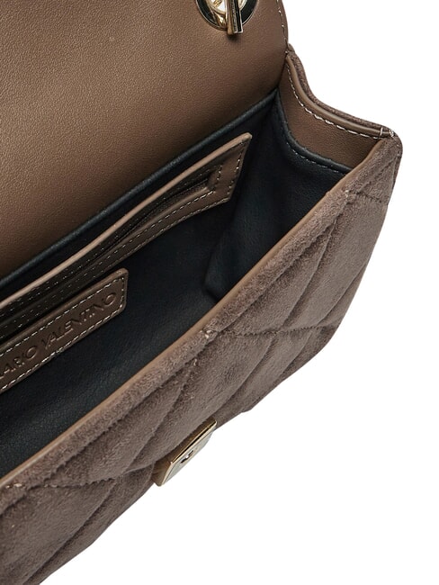 CHARLOTTE Mini shoulder bag, with flap taupe - Women&rsquo;s Bags