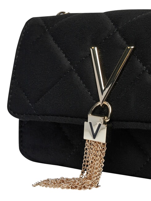 CHARLOTTE Mini shoulder bag, with flap black - Women&rsquo;s Bags