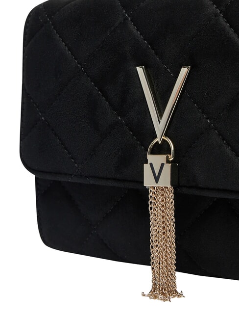 CHARLOTTE Mini shoulder bag, with flap black - Women&rsquo;s Bags