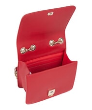 MARIO VALENTINO BRASS Mini shoulder bag, with flap dark red - Women&rsquo;s Bags - 4