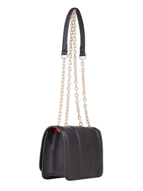 BRASS Mini shoulder bag, with flap black - Women&rsquo;s Bags