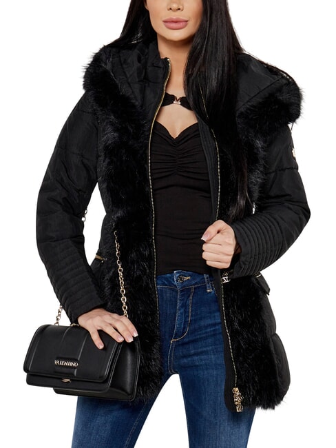 BRASS Shoulder bag, with flap black - Women&rsquo;s Bags