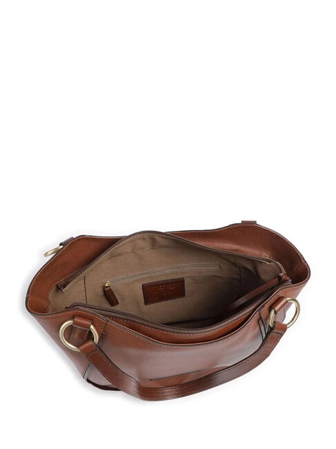 DOMITILLA  Shoulder bag, leather BROWN - Women&rsquo;s Bags