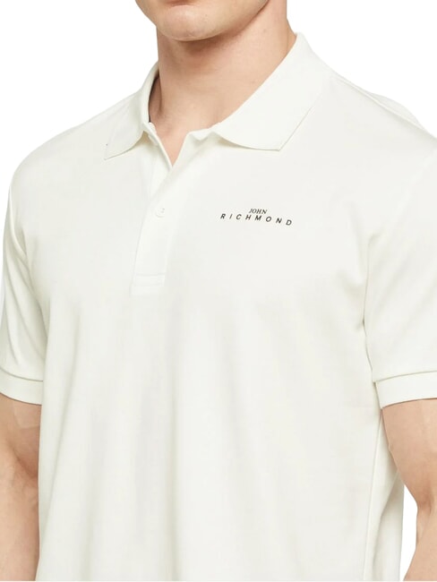 FERGUSON Short-sleeved polo shirt white cloud dancer - Polo shirt
