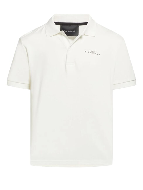 FERGUSON Short-sleeved polo shirt white cloud dancer - Polo shirt