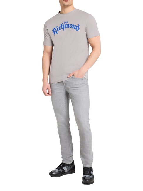 PALGI Short-sleeved T-shirt gray circular - T-shirt