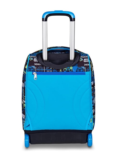 FACCE DA SJ Trolley Backpack FIERY RED - Backpack trolleys