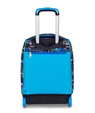 SJGANG FACCE DA SJ Trolley Backpack FIERY RED - Backpack trolleys - 2