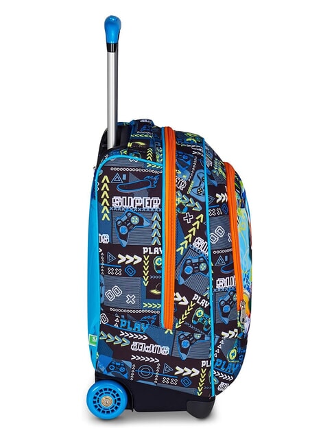 FACCE DA SJ Trolley Backpack FIERY RED - Backpack trolleys