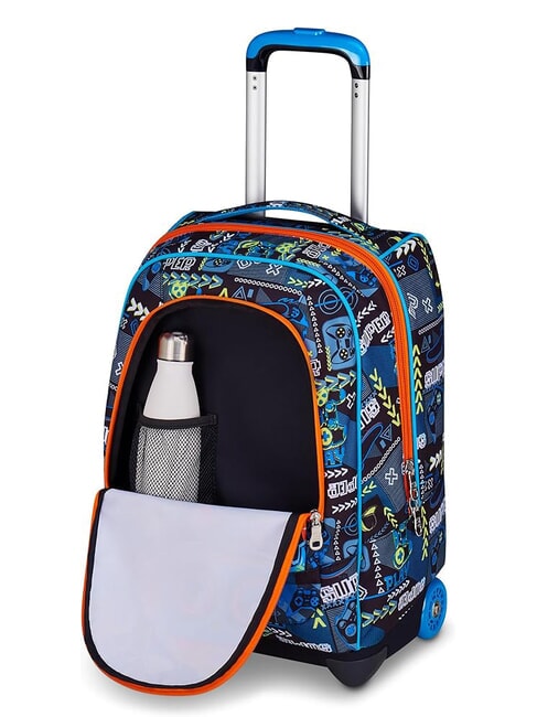 FACCE DA SJ Trolley Backpack FIERY RED - Backpack trolleys