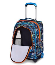 SJGANG FACCE DA SJ Trolley Backpack FIERY RED - Backpack trolleys - 6