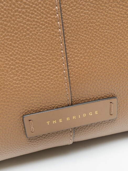 ELISABETTA Beauty in leather oyster abb. gold - Beauty Case