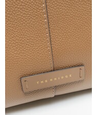 THE BRIDGE ELISABETTA Beauty in leather oyster abb. gold - Beauty Case - 3