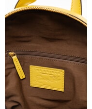 THE BRIDGE DOMITILLA Leather backpack sunflower yellow / gold abb - Women&rsquo;s Bags - 5