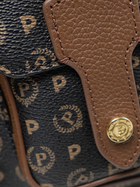 HERITAGE Handbag with pockets black brown - Women&rsquo;s Bags
