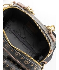POLLINI HERITAGE Handbag with pockets black brown - Women&rsquo;s Bags - 4