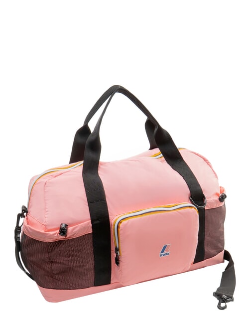 LE VRAI 4.0 MARCEL Waterproof duffel bag pink geranium - Duffle bags