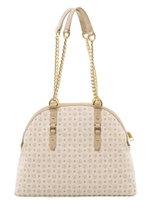 HERITAGE Dome shoulder bag with chain handles ivory - Women&rsquo;s Bags