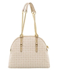 POLLINI HERITAGE Dome shoulder bag with chain handles ivory - Women&rsquo;s Bags - 4