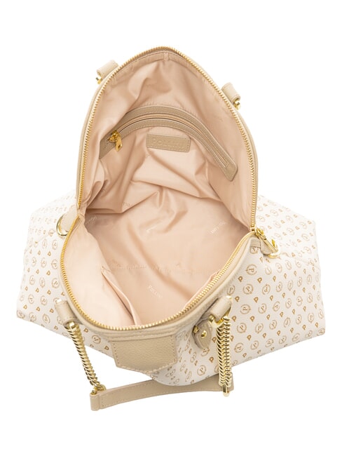 HERITAGE Dome shoulder bag with chain handles ivory - Women&rsquo;s Bags